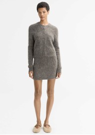 SOFT GOAT Alpaca Cardigan - Wood