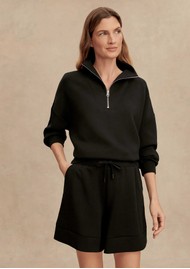 VARLEY Hawley Half Zip Sweatshirt - Black