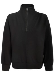 VARLEY Hawley Half Zip Sweatshirt - Black