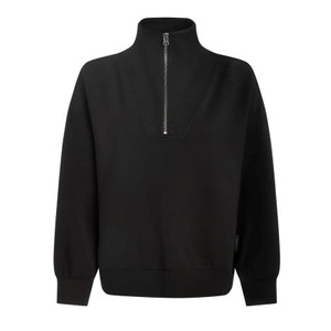 Hawley Half Zip Sweatshirt - Black