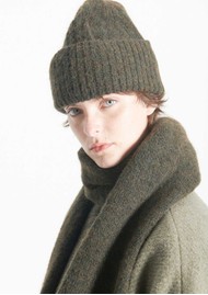 American Vintage East Ribbed Beanie - Spruce Green