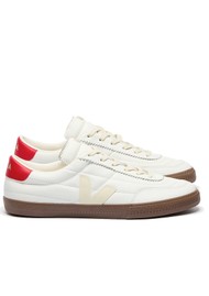 VEJA Panenka Leather Trainers - White Pierre Pekin