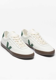 VEJA Panenka Leather Trainers - White Cyprus