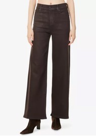 Frame Denim Le Slim Palazzo Jean - Truffle Coated