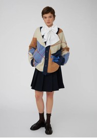 STELLA NOVA Oversized Cardigan - Blue Sea