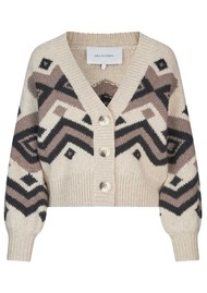 DEA KUDIBAL Rigadea Wool Cardigan - Fair Isle