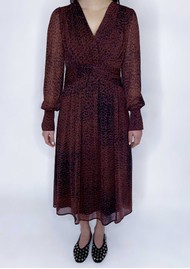 BERENICE Rubie Dress - Burgundy