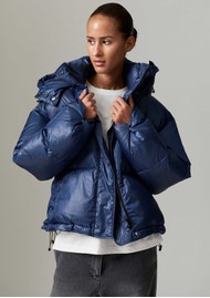 Day Birger et Mikkelsen Emmett Puff Quilted Jacket - Dark Sapphire