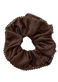 Becksondergaard Luster Bead Scrunchie - Hot Fudge