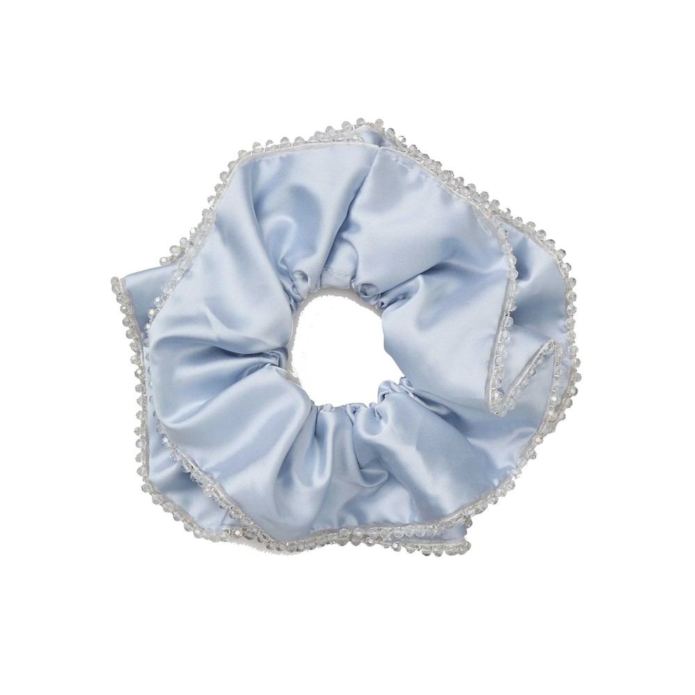 Becksondergaard Women's Blue Luster Bead Scrunchie - Kentucky