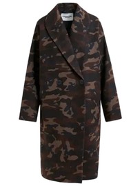 ESSENTIEL ANTWERP Imperfection Wool Blend Coat - Raw Timber