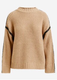 ESSENTIEL ANTWERP Detachable Turtleneck Indsay Jumper - Cinnamon