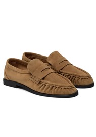 PAVEMENT Elmira Suede Loafer - Tan