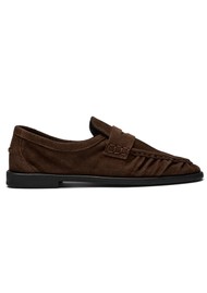 PAVEMENT Elmira Suede Loafer - Brown