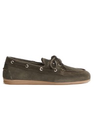 PAVEMENT Marin Suede Loafers - Dark Green