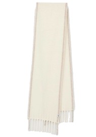Becksondergaard Solid Yuta Alpaca Scarf - Birch White