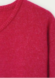 American Vintage Vitow Cardigan - Magenta Melange