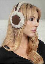 NOOKI Granger Faux Fur Earmuffs - Tan