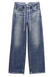 RAG & BONE Miramar Terry Wide Leg Cotton Trousers - Lakewood