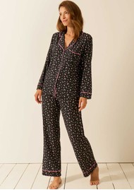 STRIPE & STARE Long Pyjamas - Rosebud