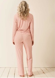STRIPE & STARE Long Pyjamas - Pink A Boo