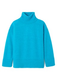 American Vintage Vitow Alpaca Blend Rollneck Jumper - Heavenly Melange