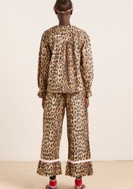 DAMSON MADDER Felice Organic Cotton PJ Set - Leopard