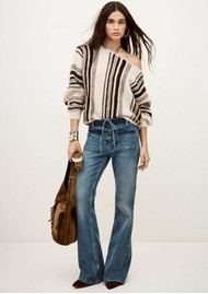 Ba&sh Suela Alpaca Blend Jumper - Chocolat