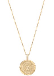 ANNA BECK Scalloped Sundara Disc Necklace - Gold