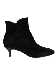 SHOE THE BEAR Saga Suede Zip Boot - Black