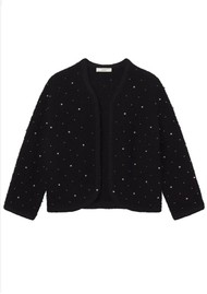Frame Denim Embellished Trophy Jacket - Black