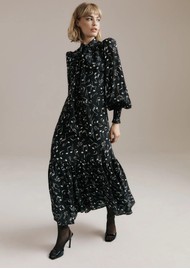 QUEENS OF ARCHIVE Hiroko Dress - Black