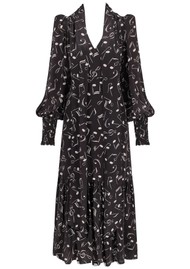QUEENS OF ARCHIVE Hiroko Dress - Black