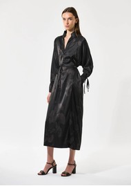 DEA KUDIBAL Geoginadea Silk Dress - Yoku Grey