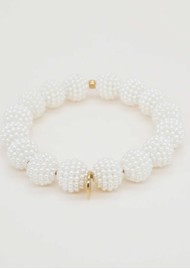 SCRUNCHIE IS BACK Shell Bichou small Hair Tie Bracelet - Blackberry