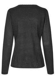 DEA KUDIBAL Barbrodea Cardigan - Glitter Black