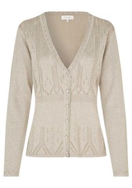 DEA KUDIBAL Barbrodea Cardigan - Glitter Beige