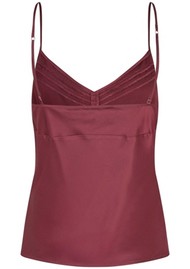 DEA KUDIBAL Ivaladea Silk Camisole - Bourgogne
