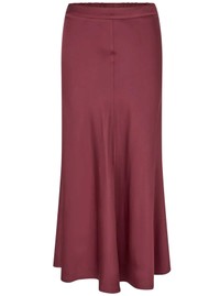 DEA KUDIBAL Keladea Satin Skirt - Bourgogne