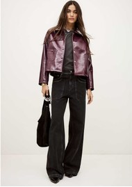 Ba&sh Meelos Jacket - Bordeaux