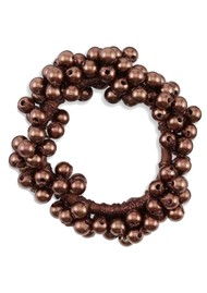 SUI AVA Classic Pearl Hair Elastic - Brown