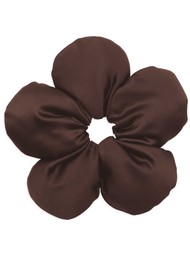 SUI AVA Flower pillow Scrunchie - Chocolate Fondant