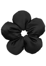 SUI AVA Flower pillow Scrunchie - Black