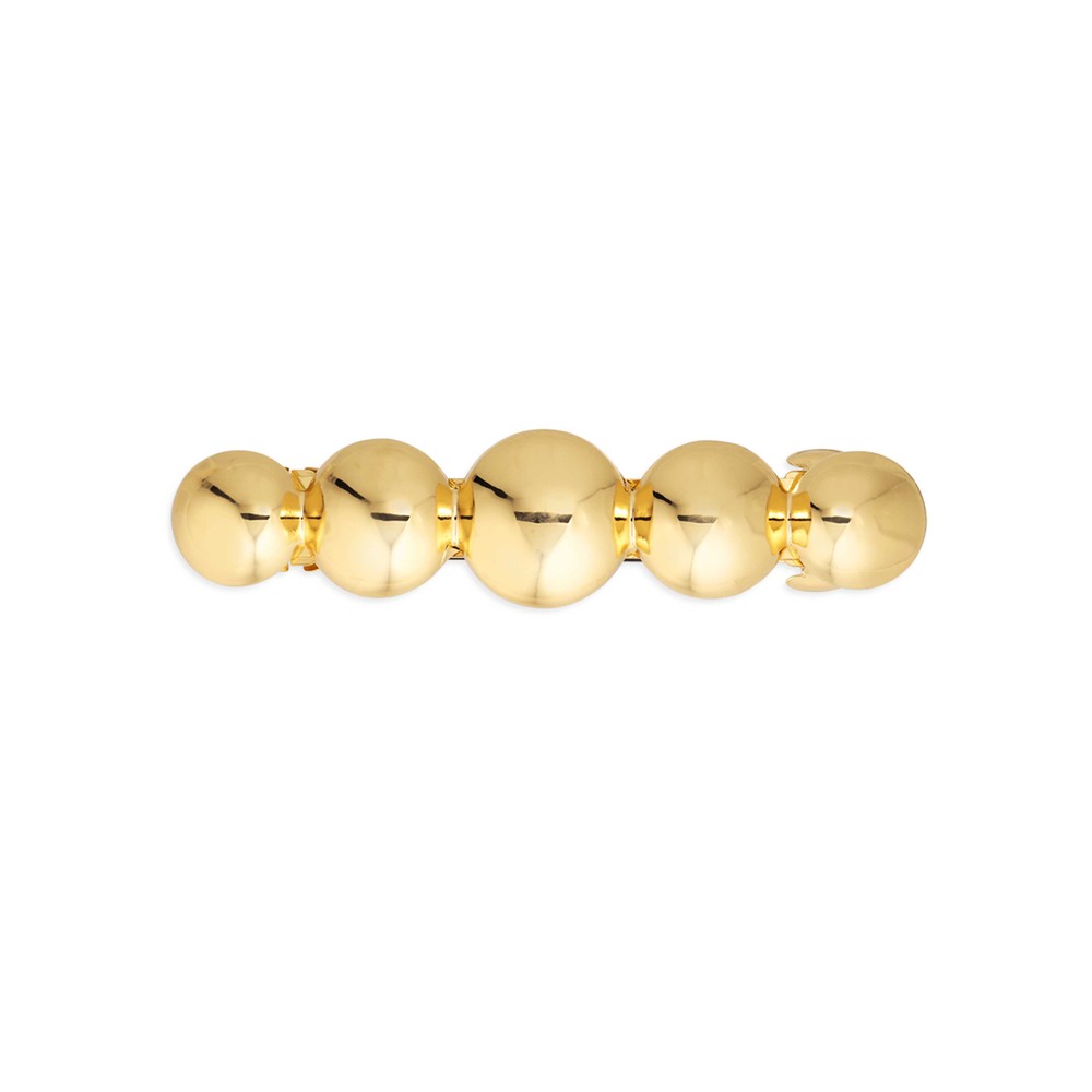 Sui Ava Women's Golden Glossy Bubble Hair Clip