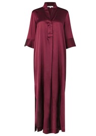 DEA KUDIBAL Helgadea Silk Dress - Bourgogne
