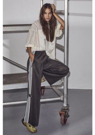 HAUTE LAMITIE Baggy Track Pants - Black