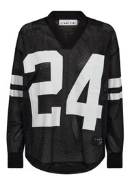 HAUTE LAMITIE Pre Order Drift Number Long Sleeve Tee - Black