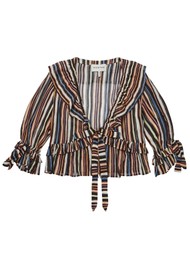 MUNTHE Ryley Blouse - Stripe Black