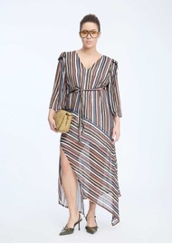 MUNTHE Riffy Dress - Stripe Black