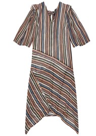 MUNTHE Riffy Dress - Stripe Black